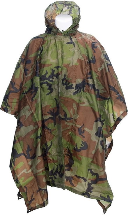 Fostex Poncho ripstop Groen