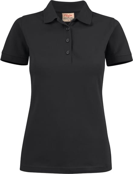 Printer POLO PIQUE SURF STRETCH LADY 2265021 - Zwart - S