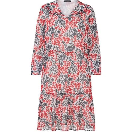 ESMARA Dames jurk (Blauw/rood, 34)