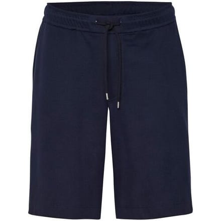Desoto Bermuda Uni Color Drawstring Short Dark Navy / male
