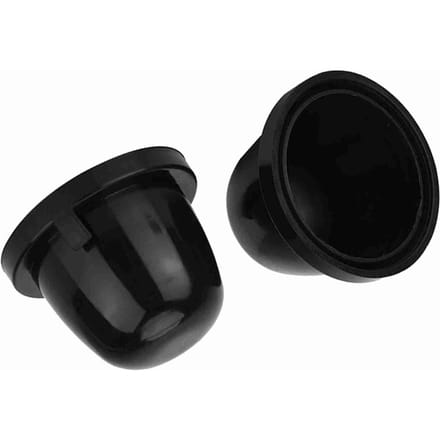 2 Stuks 85mm Zwarte Rubberen Auto LED Koplamp Stofkap Behuizing Afdichtdop Waterdicht black