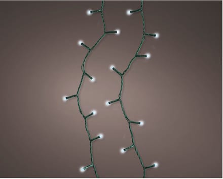 KAEMING B.V. - Witte Lichtketting 400 LED 20 m Koudwit 8 Functies