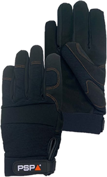 PSP 39-600 Mechanic Winter Black Pro Gevoerde Werkhandschoen