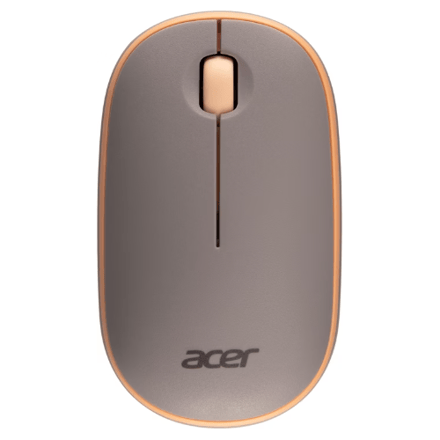 Acer Wireless Bubble Mouse - AMR100 Peach (Retail pack) muis Universeel Ambidextrous RF Draadloos Optisch 1600 DPI