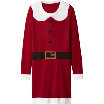 ESMARA Dames kerstjurk (Rood, S (36/38))