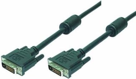 DVI Cable LogiLink 2 m Black
