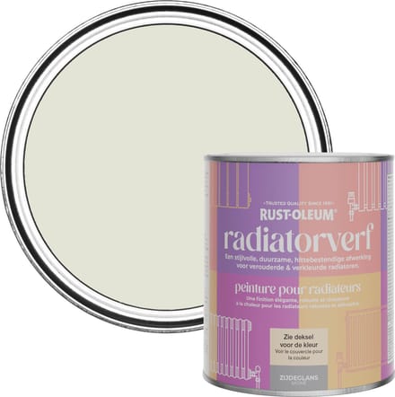 Rust-Oleum Beige Radiatorverf Zijdeglans - Portlandse Steen 750ml