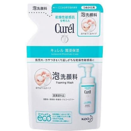 Kao - Curel Intensive Moisture Care Foaming Wash - Refill 130ml