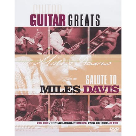 DVD MILES DAVIS - Gitaargrootheden:Gegroet aan.. EU Jazz Gebruikt beige