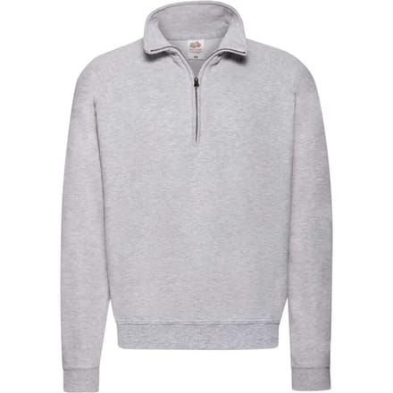 Sweater met rits Fruit of the Loom Classic