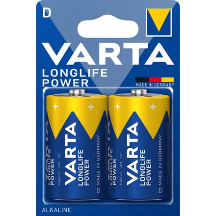 Batterijen WaterQueen Varta Haute Energie LR20 x2