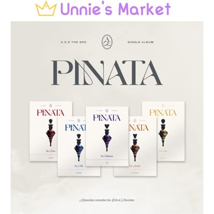 A.C.E - PINATA 3e Single Album No Poster_Random ver. white