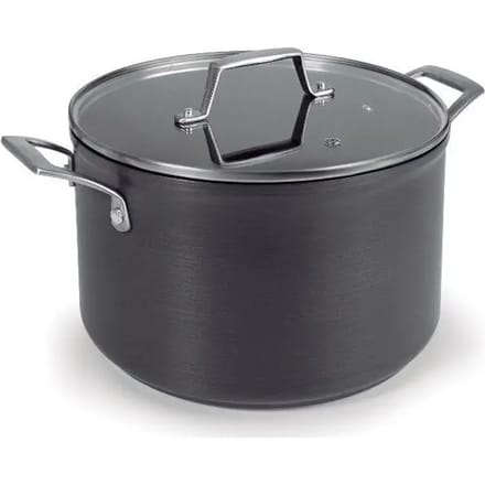 Kookpan met geanodiseerd deksel Lacor