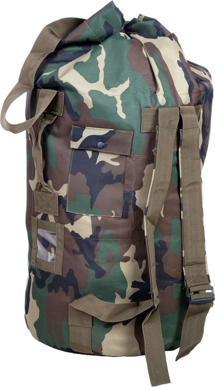 Plunjezak-rugzak 6 rings woodland camo