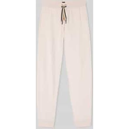 regular fit sweatpants van katoenmix model 'CP STRIPE_PANTS CUFF'