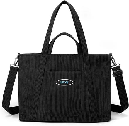 Tas van Corduroy - Dames Handtas - Dagelijks Gebruik - Grote Capaciteit - 43 cm - Bruin