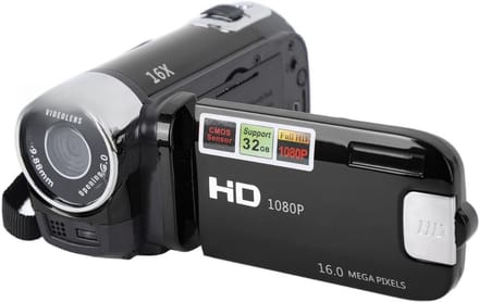 Core® Videorecorder - Videorecorder vhs - Vhs speler - 1080p - Schattige Instant Print Camera -Zwart - 13cm x 13cm x 8cm