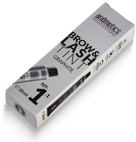 ANDMETICS - Brow & Lash Tint graphite - Wenkbrauwverf & Wimperverf