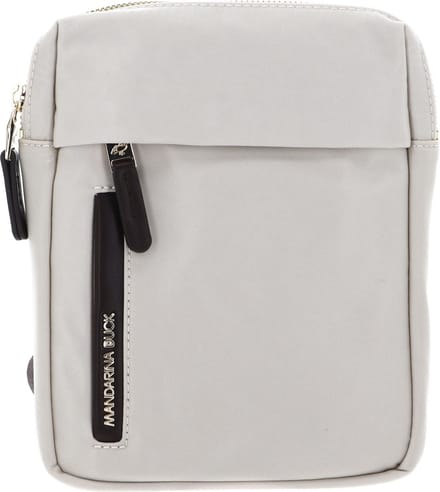MANDARINA DUCK Schoudertas Hunter Crossover Bag Whitecap Gray Crème