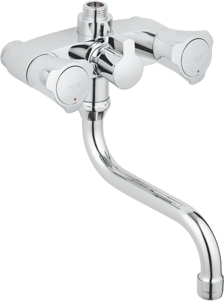 GROHE Costa L Douchekraan - 12 cm - Met omstelling - Zonder koppelingen - Chroom