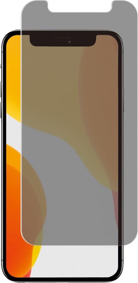 LuxeBass Privacy screenprotector geschikt voor  iPhone 12 Mini - glas scherm - bescherming