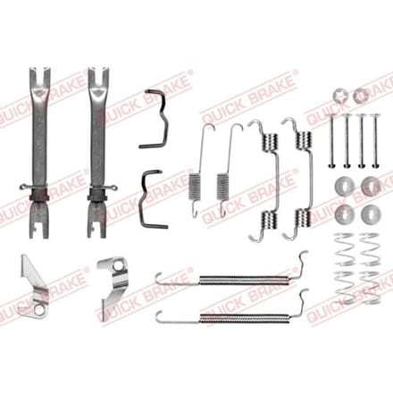 Toebehorenset, remschoenen QUICK BRAKE 105-0849S