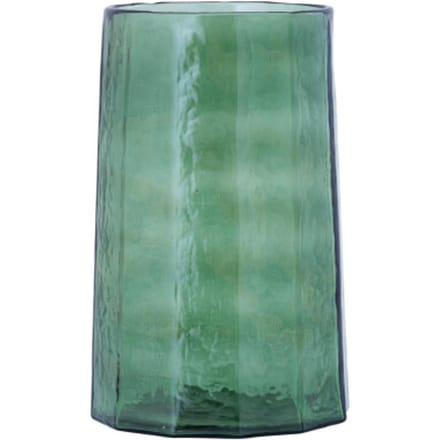PTMD - Windlicht Pernella - Groen - 17.5x17.5x27.5cm