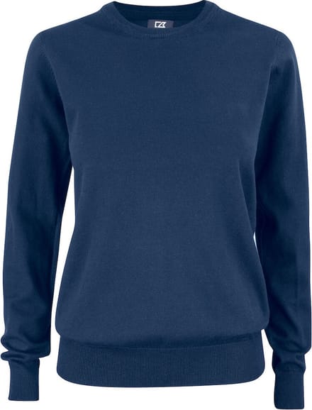 Cutter & Buck Oakville Crewneck Dames 355417 - Dark Navy - S