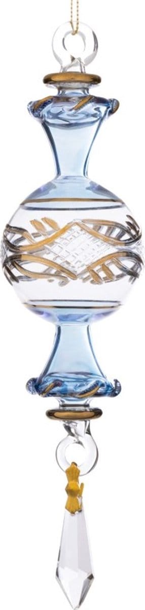 Goodwill - Kerstbal - Blauw - L15 x H15 cm