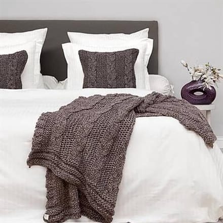 HNL Deco Java Plaid - 125x150 cm - Grijs