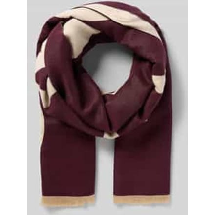 Dubbelface sjaal in een mix van viscose dames COMMA