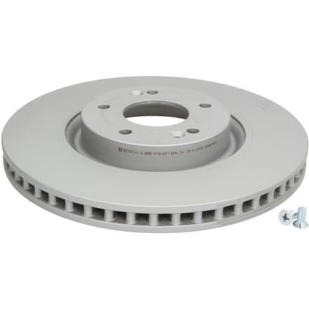 Remschijf BOSCH 0 986 479 A21 voorkant, geventileerd, sterk gecarboniseerd, 1 Stuk