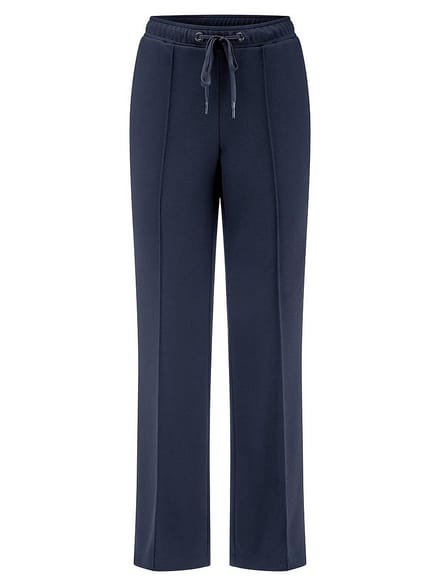 Joggingbroek in loose fit-stijl Van Peter Hahn blauw