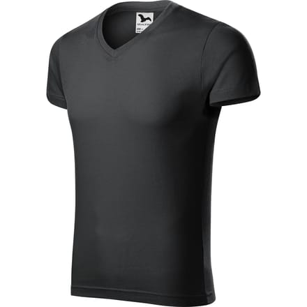 T-shirt met V-hals Malfini Slim 146