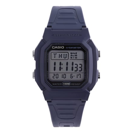 Casio Casio Collection W-800H-2AVES Horloge - Kunststof - Blauw - Ø 36 mm