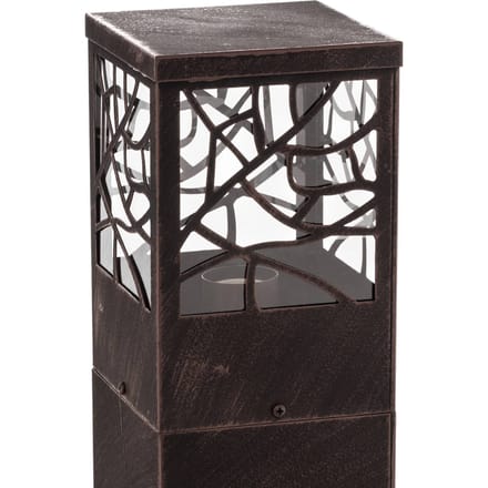 Brilliant 46394/55 Whitney Staande buitenlamp Gloeilamp E27 60 W Roest-bruin