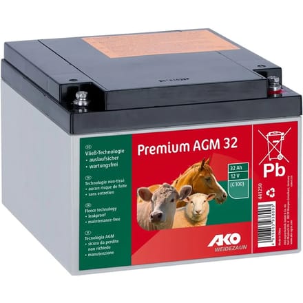 AKO Premium AGM vliesaccu 32 Ah