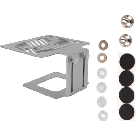 Support de balance électronique pour machine à café, en acier inoxydable 304, hauteur réglable argenté
