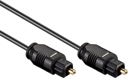 Goobay Toslink kabel (2,2mm), toslink-stekker > Toslink-stekker