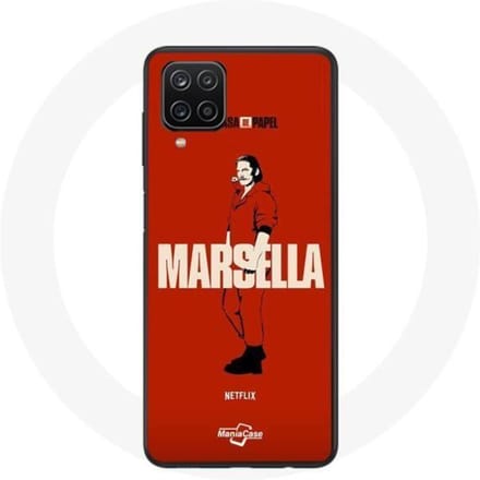 Coque Samsung Galaxy A12 La casa de papel Marsella dessin