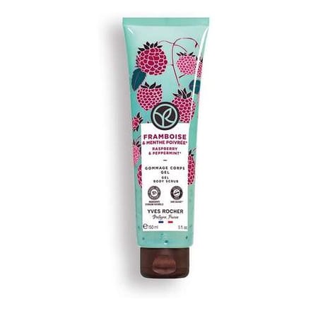 Yves Rocher Body Scrub Gel Framboos & Pepermunt
