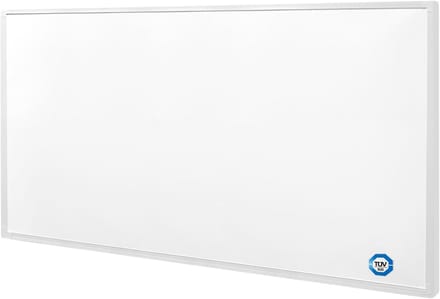 Infraroodpaneel - Elektrische verwarming - Ruimte verwarmen - Oververhitting beveiliging - 1000 Watt - Wit