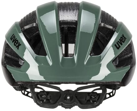 uvex Rise Fietshelm Moss green/Black - Unisex - maat 52-56