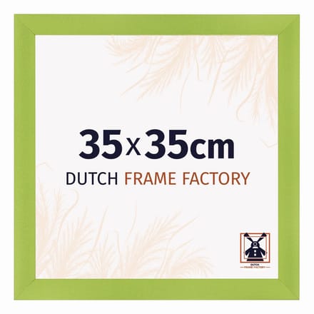 Fotolijst 35x35 cm - MDF - Groen - Praag