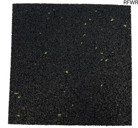 RFWR® Tegeldragers 150 x 150 mm - 25 stuks rubbergranulaat pads voor terras