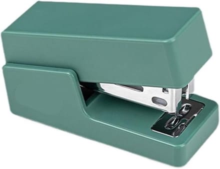 Nietmachine Kantoor - Handnietmachine Bureaunietmachine - Documenten Ordenen - Handpalmformaat Compact - 63x28x42 mm - Groen