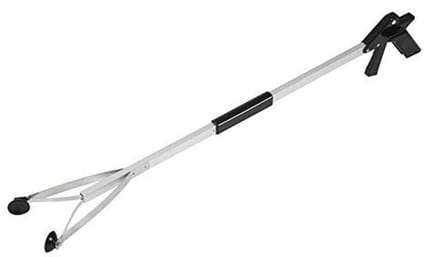 Lange 81 cm Opvouwbare Grip Tool met Suction Cup - Sterke Aluminium Pick-Up Stick
