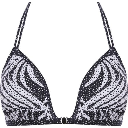 Freya - Maat 75D - GEMINI PALM Non Wired Triangle Bikini Top - MONOCHROME - Vrouwen