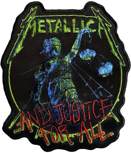 Metallica Vintage Justice For All - Patch