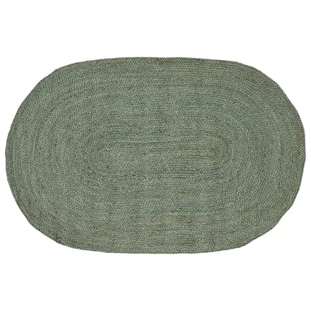 vidaXL - Vloerkleden - Olijfgroen - 100 - x - 152 - cm - Jute